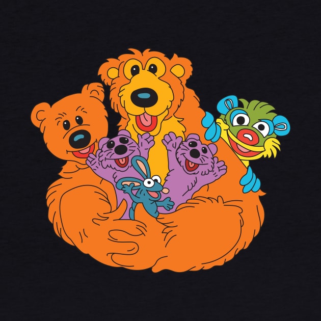 Bear in the big blue house - ensemble by FoxtrotDesigns